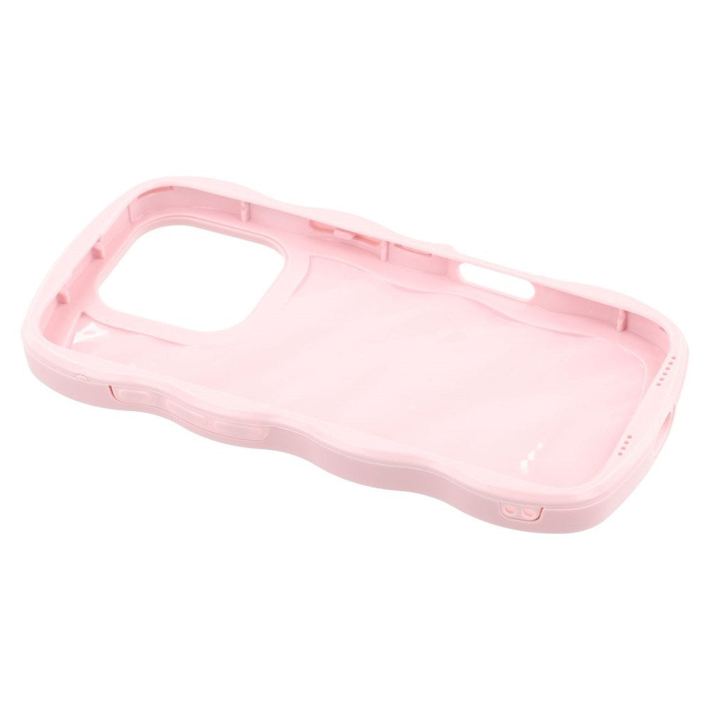 iPhone 16 Pro Max EIDERWOOD Hybrid Plast Wavy Bagside Cover - Lyserød