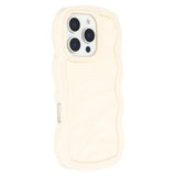 iPhone 16 Pro Max EIDERWOOD Hybrid Plast Wavy Bagside Cover - Beige