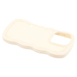iPhone 16 Pro Max EIDERWOOD Hybrid Plast Wavy Bagside Cover - Beige