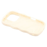 iPhone 16 Pro Max EIDERWOOD Hybrid Plast Wavy Bagside Cover - Beige