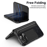 EIDERWOOD Google Pixel 10 Pro Fold Mobil Cover m. Kunstlæder Bagside - Kick Stand - Stylus Holder - Sort