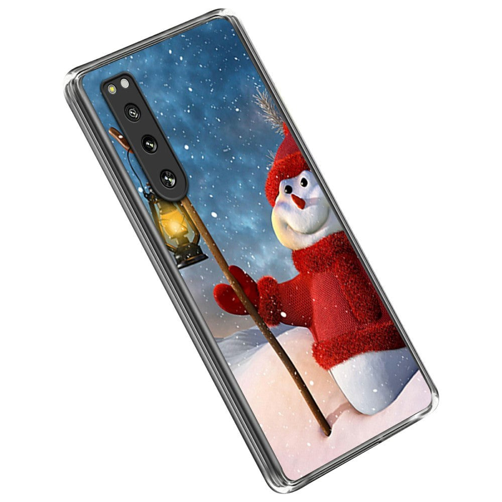 Sony Xperia 5 IV TPU Plast Julecover - Snemand