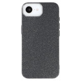 EIDERWOOD IPhone 16e Fleksibelt Plastik Bagside Cover m. Glimmer - Sort