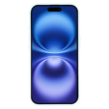 EIDERWOOD IPhone 16 Fleksibelt Plastik Bagside Cover m. Glimmer - Lyseblå