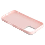 EIDERWOOD IPhone 16 Fleksibelt Plastik Bagside Cover m. Glimmer - Lyserød