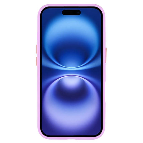 EIDERWOOD - iPhone 16 - Mat Hybrid Plastik Cover - MagSafe Kompatibel - Lyserød