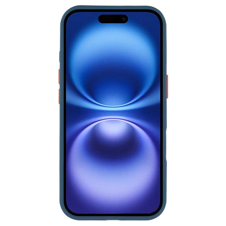 EIDERWOOD - iPhone 16 - Mat Hybrid Plastik Cover - MagSafe Kompatibel - Blå