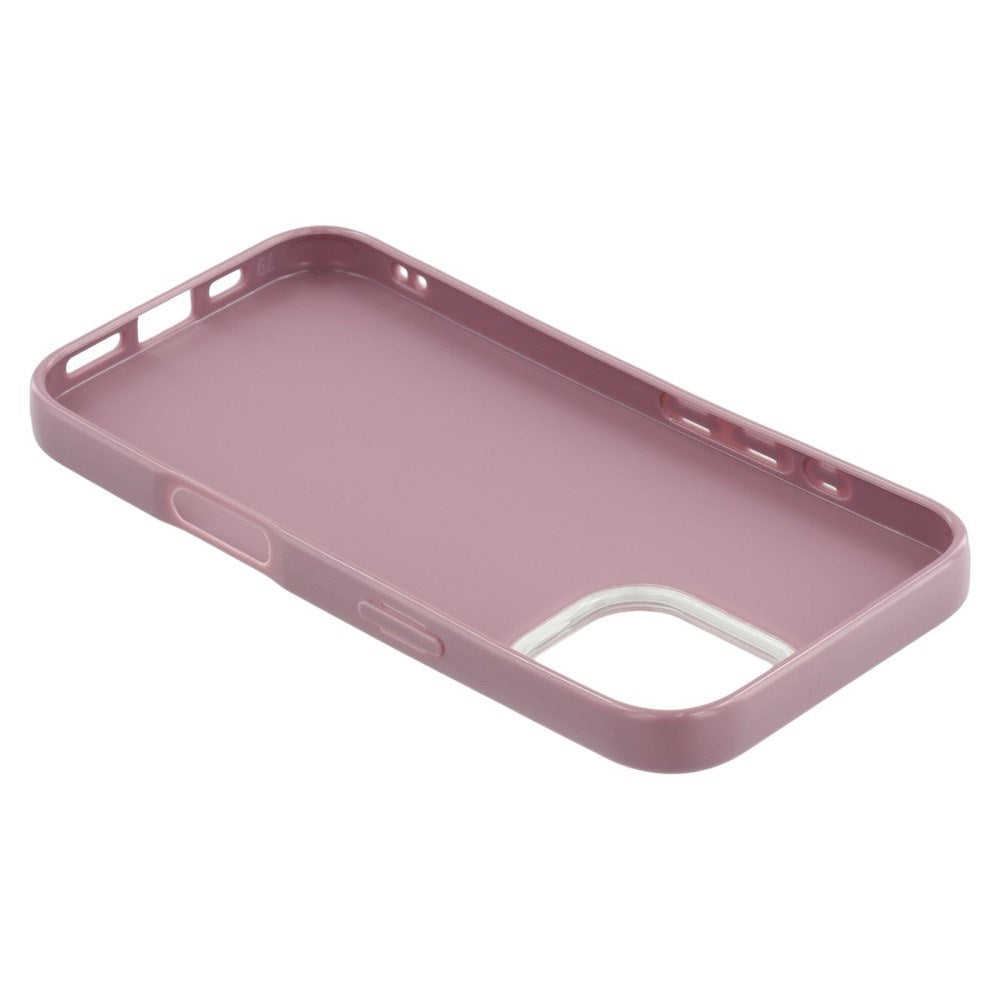 EIDERWOOD IPhone 16 Pro Fleksibelt Plastik Bagside Cover m. Glimmer - Lilla