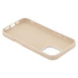 EIDERWOOD IPhone 16 Pro Fleksibelt Plastik Bagside Cover m. Glimmer - Beige