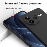 Xiaomi Poco F7 Pro EIDERWOOD Silikone Bagside Cover m. Strop - Sort
