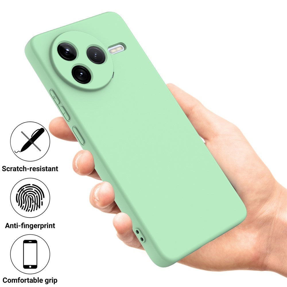 Xiaomi Poco F7 Pro EIDERWOOD Silikone Bagside Cover m. Strop - Grøn