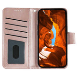 EIDERWOOD Xiaomi 15 Ultra - Imiteret Læder Flip Cover - Rose Gold