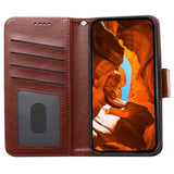 EIDERWOOD Xiaomi 15 Ultra - Imiteret Læder Flip Cover - Brun