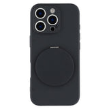 EIDERWOOD iPhone 16 Pro Hybrid Bagside Cover inkl. Kickstand m. Spejl - Sort