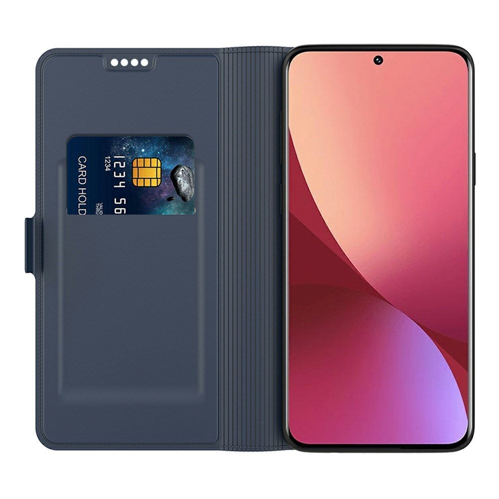 Xiaomi Poco F7 Ultra EIDERWOOD Kunstlæder Flip Cover m. Kortholder - Blå