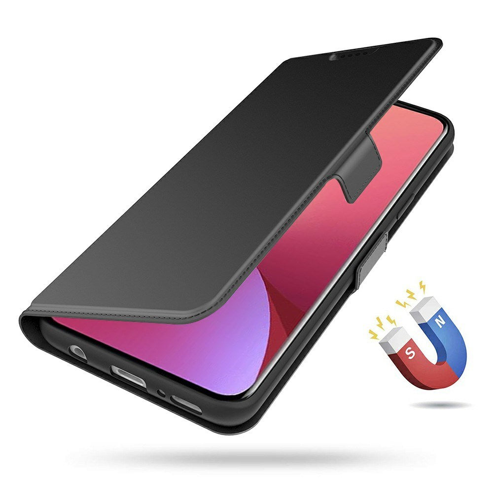 Xiaomi Poco F7 Ultra EIDERWOOD Kunstlæder Flip Cover m. Kortholder - Sort
