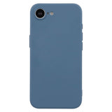 iPhone 17e / 16e Beskyttelsessæt m. Fleksibelt Plast Bagside Cover & Skærmbeskyttelse - Blå