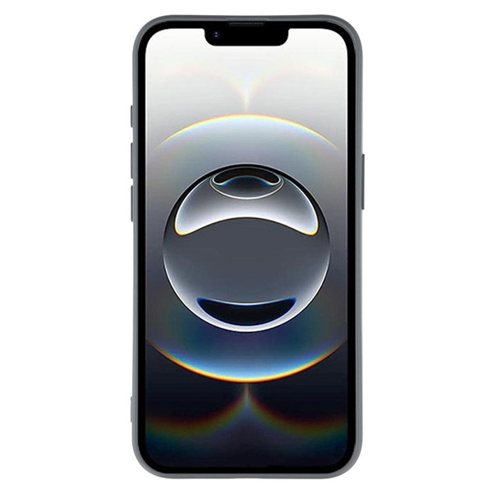 iPhone 17e / 16e Beskyttelsessæt m. Fleksibelt Plast Bagside Cover & Skærmbeskyttelse - Sort