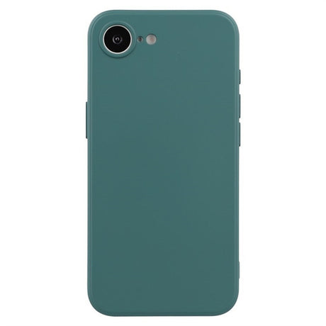 iPhone 16e Beskyttelsessæt m. Fleksibelt Plast Bagside Cover & Skærmbeskyttelse - Grøn