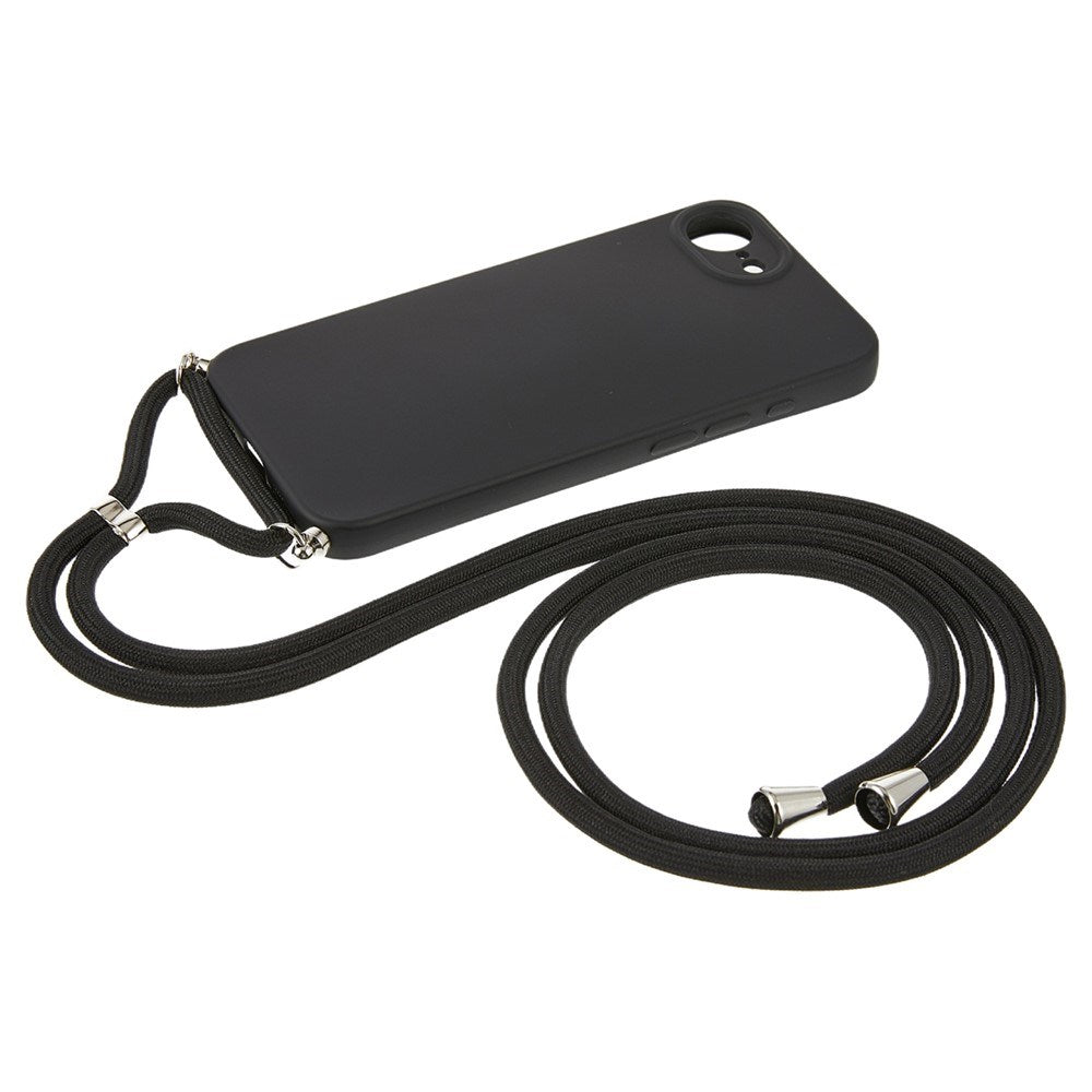 iPhone 17e / 16e EIDERWOOD Foret Plast Bagside Cover m. Strop - Sort