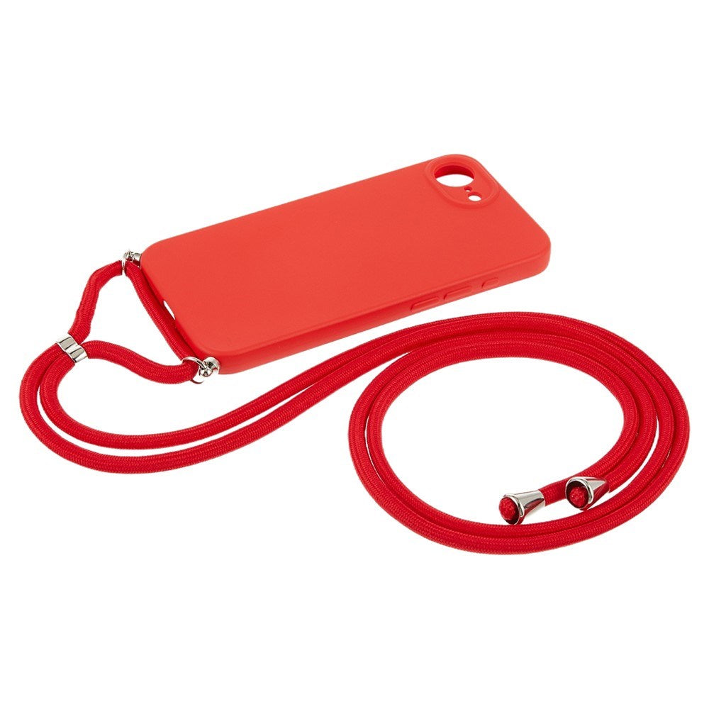 iPhone 17e / 16e EIDERWOOD Foret Plast Bagside Cover m. Strop - Rød