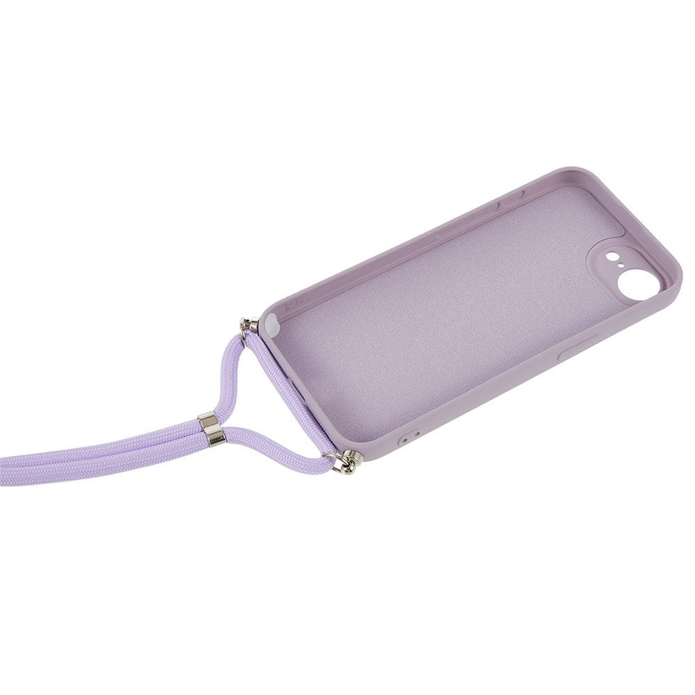 iPhone 17e / 16e EIDERWOOD Foret Plast Bagside Cover m. Strop - Lilla
