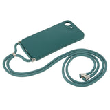 iPhone 17e / 16e EIDERWOOD Foret Plast Bagside Cover m. Strop - Mørkegrøn