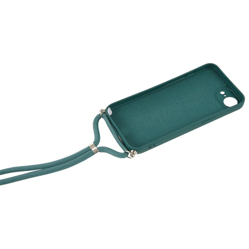 iPhone 17e / 16e EIDERWOOD Foret Plast Bagside Cover m. Strop - Mørkegrøn