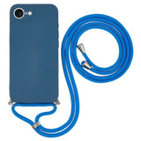 iPhone 17e / 16e EIDERWOOD Foret Plast Bagside Cover m. Strop - Mørkeblå