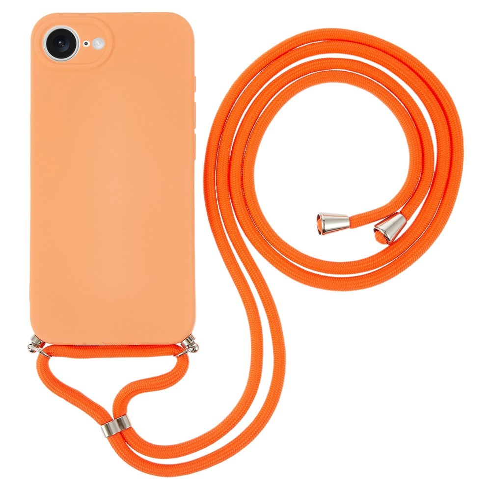 iPhone 17e / 16e EIDERWOOD Foret Plast Bagside Cover m. Strop - Orange