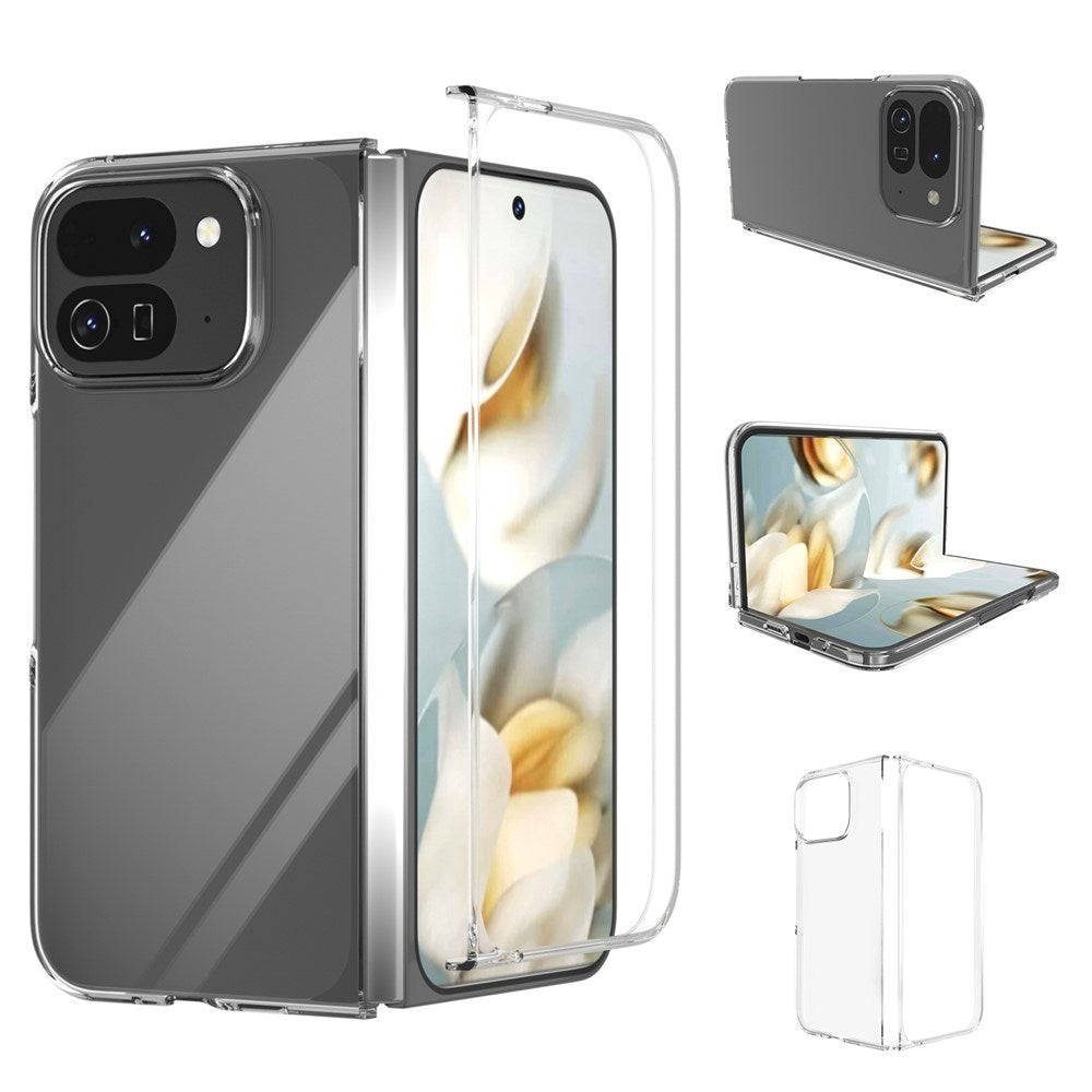 EIDERWOOD Google Pixel 10 Pro Fold Hårdt Plastik Mobil Cover - Gennemsigtig