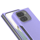 EIDERWOOD Google Pixel 10 Pro Fold Mat Hårdt Plastik Mobil Cover - Lilla