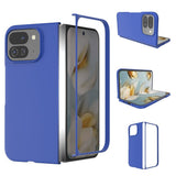 EIDERWOOD Google Pixel 10 Pro Fold Mat Hårdt Plastik Mobil Cover - Blå