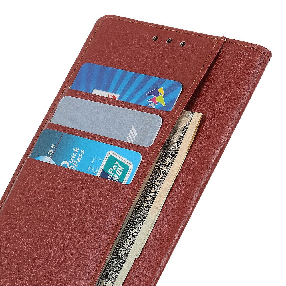 EIDERWOOD Motorola Edge 60 / Edge 60 Fusion Kunstlæder Flip Cover m. Kortholder - Brun