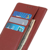 EIDERWOOD Motorola Edge 60 / Edge 60 Fusion Kunstlæder Flip Cover m. Kortholder - Brun