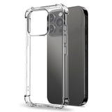 iPhone 15 Pro Max NORTHJO 3-i-1 Sæt inkl. Stødabsorberende Fleksibelt Plastik Cover / Hærdet Skærmbeskyttelsesglas / Kamerabeskyttelsesglas - Gennemsigtig