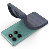 EIDERWOOD - Motorola Edge 60 Fusion - Fleksibelt Plastik Cover - Blå