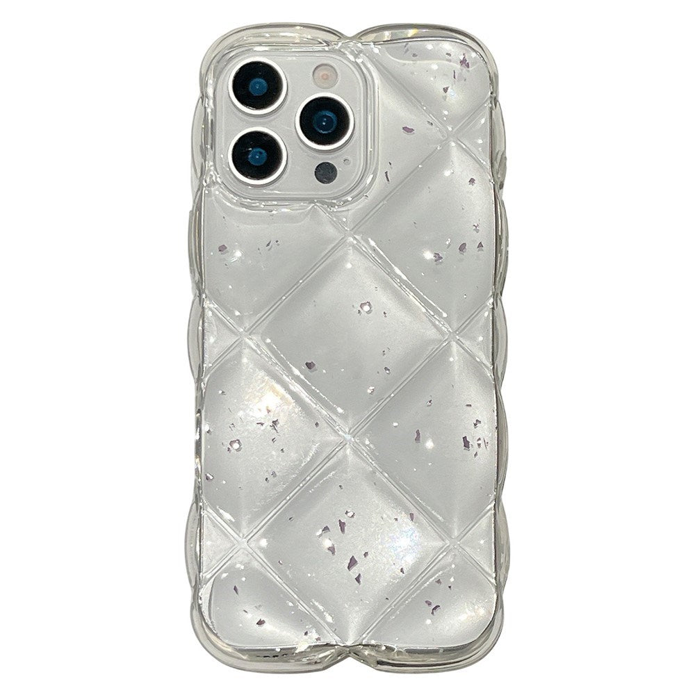 iPhone 16 Pro Max EIDERWOOD Tekstureret Fleksibelt Plast Bagside Cover - Gennemsigtig / Lilla