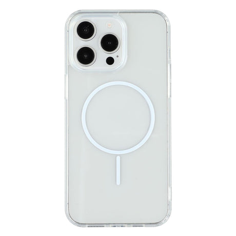 iPhone 15 Pro Max EIDERWOOD Hybrid Plast Bagside Cover - MagSafe Kompatibel - Gennemsigtig / Hvid