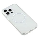 iPhone 15 Pro Max EIDERWOOD Hybrid Plast Bagside Cover - MagSafe Kompatibel - Gennemsigtig / Hvid
