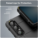 Sony Xperia 1 VII - EIDERWOOD Rugged Shield Håndværker Cover - Sort