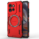 Motorola Edge 60 Neo / Edge 50 Neo / ThinkPhone 25 EIDERWOOD Håndværker Mobilcover - MagSafe Kompatibel - Rød