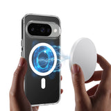 Google Pixel 10 - EIDERWOOD Hybrid Plastik Cover - MagSafe Kompatibel - Gennemsigtig