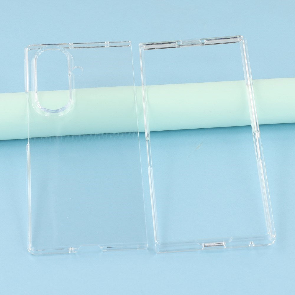 EIDERWOOD Samsung Galaxy Z Fold7 Hård Plastik - Mobil Cover - Gennemsigtig