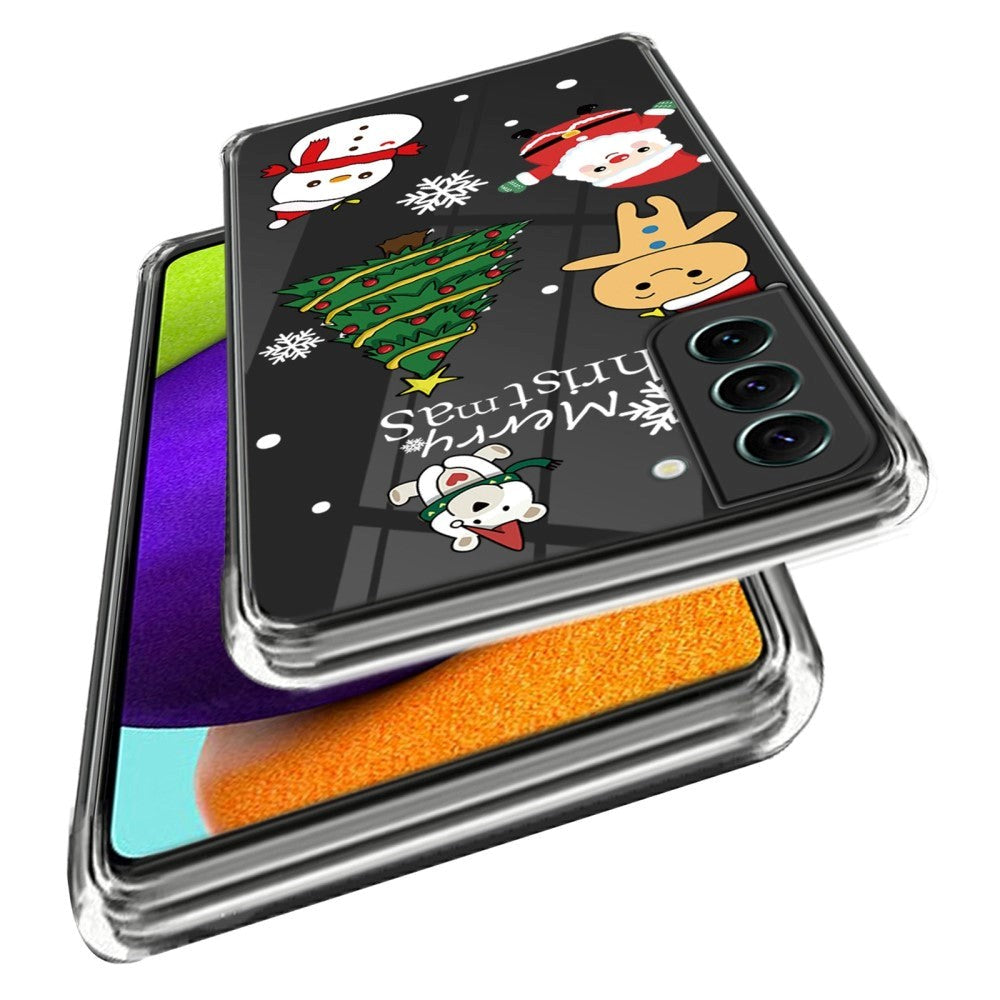 Samsung Galaxy S23 TPU Plast Julecover - Søde Julefigurer