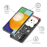 Samsung Galaxy S23 TPU Plast Julecover - Hvid Bjørn