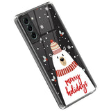 Samsung Galaxy S23 TPU Plast Julecover - Julebjørn