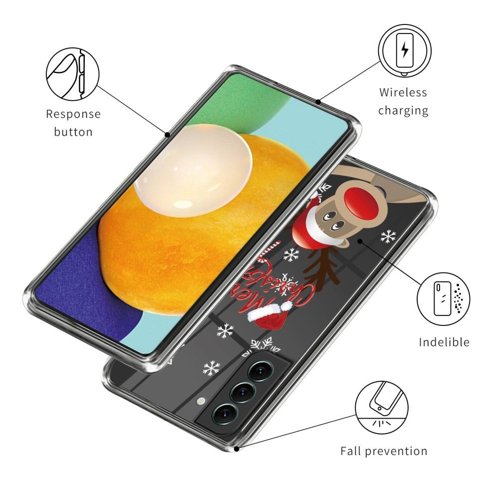 Samsung Galaxy S23 TPU Plast Julecover - Julerensdyr