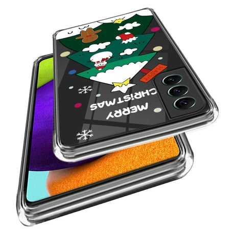 Samsung Galaxy S23 TPU Plast Julecover - Juletræ