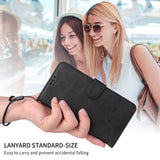 EIDERWOOD iPhone 17 Flip Cover m. Pung & Strop - Sort